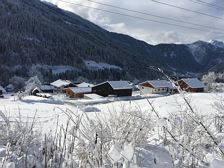 Schöne Aussicht auf die Bergwelt